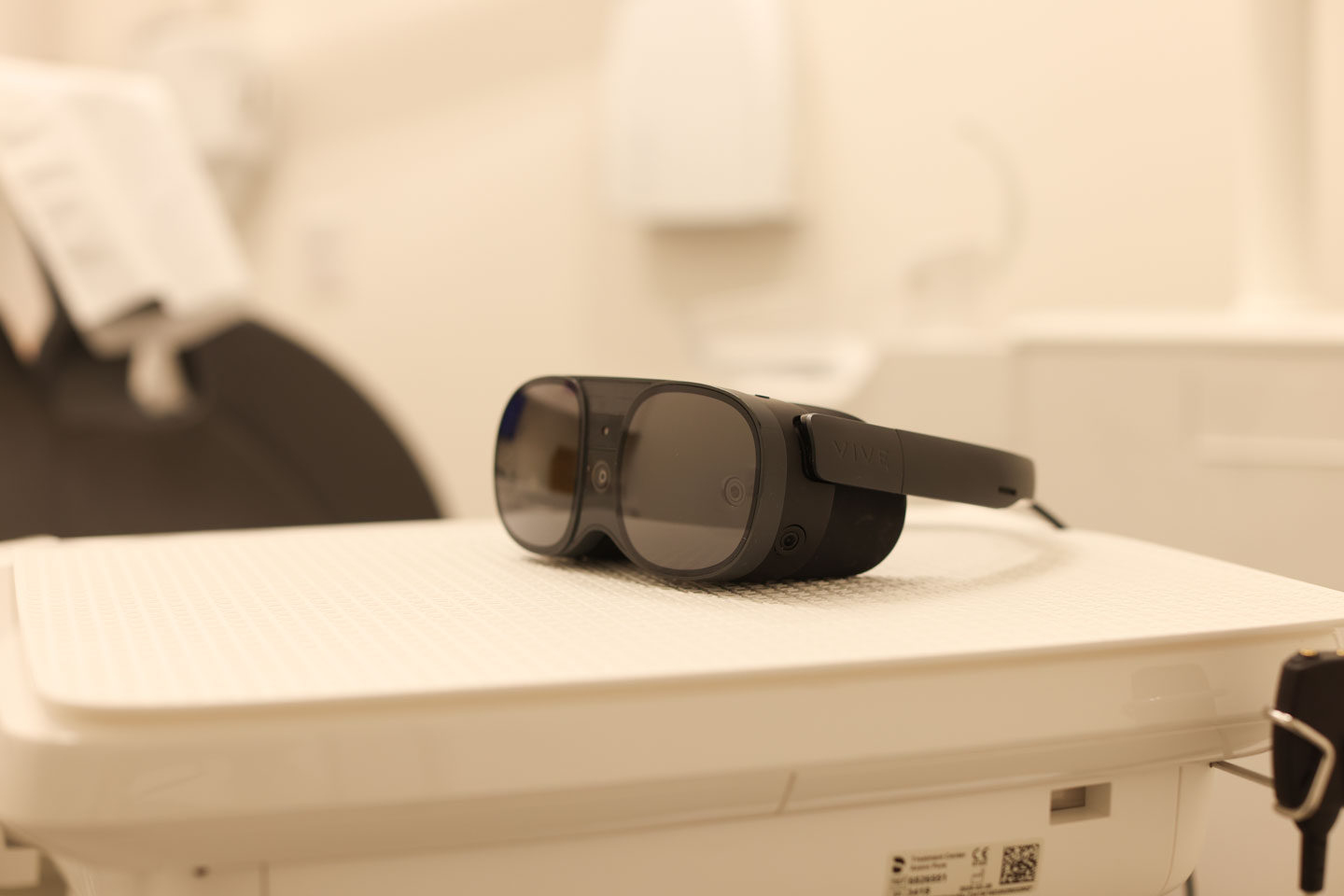 VR glasses specially for patients at Gleam Dental, Toronto's luxury, comfort-forward dental clinic serving all ages.