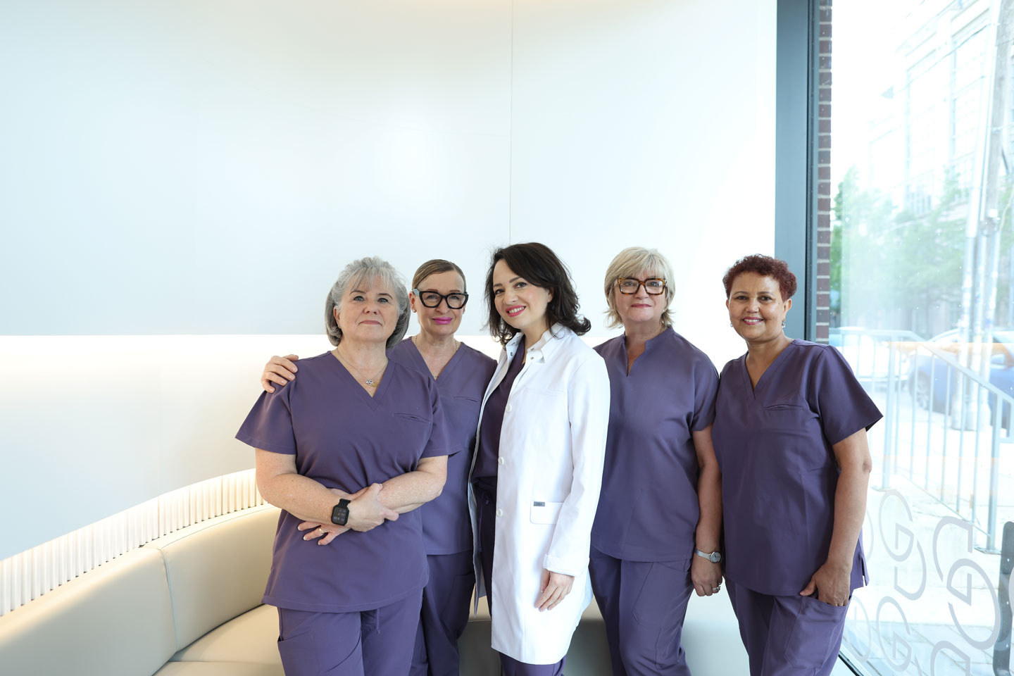 Dr Lidiya and her dental team at Gleam Dental, Toronto's premier dental clinic serving all ages. We specialize in cosmetic dentistry, including veneers, dental implants, full mouth reconstruction, and single tooth reconstruction.