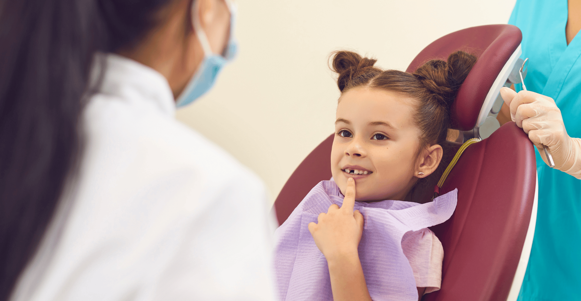 a young child during their myobrace treatment at gleam dental in roncesvalles